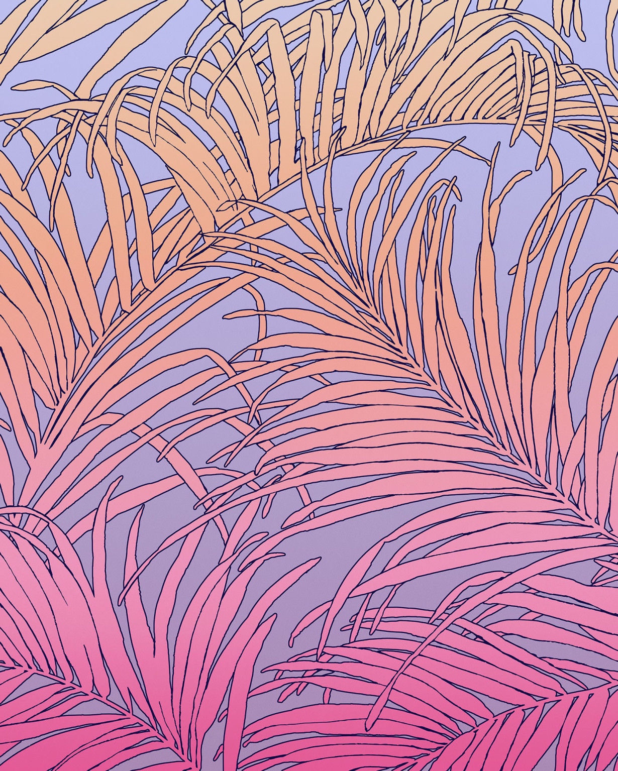 Фототапет "Palm Foglie" 200 x 250 - Image 3