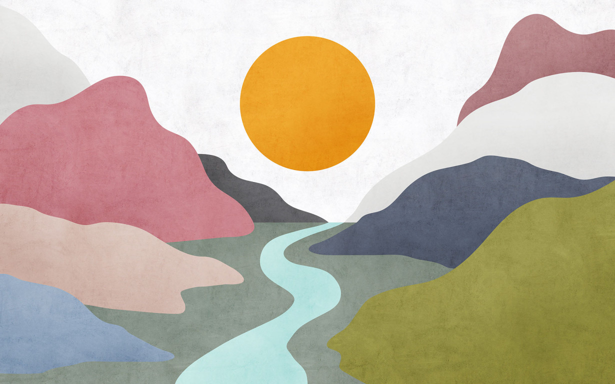 Фототапет "Velvety Valley" 250x250 - Image 2