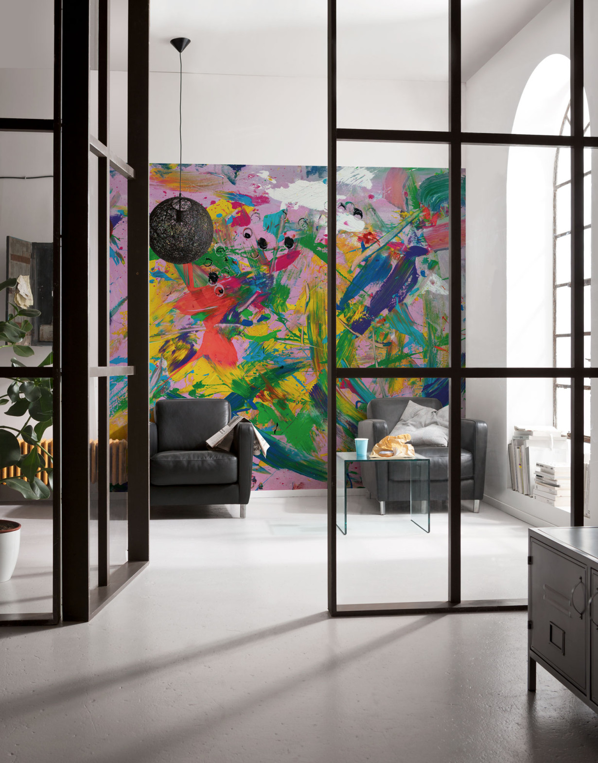 Фототапет "Colorful Birds" 300x250