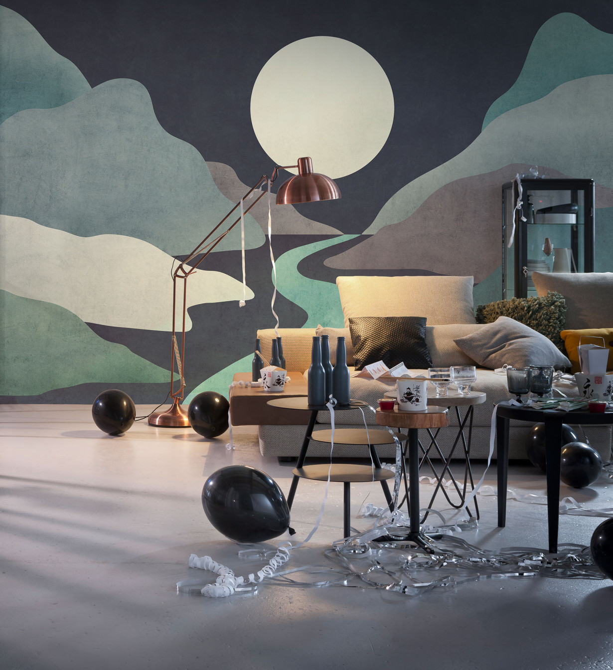 Фототапет "Moonlight Monumental" 400x250