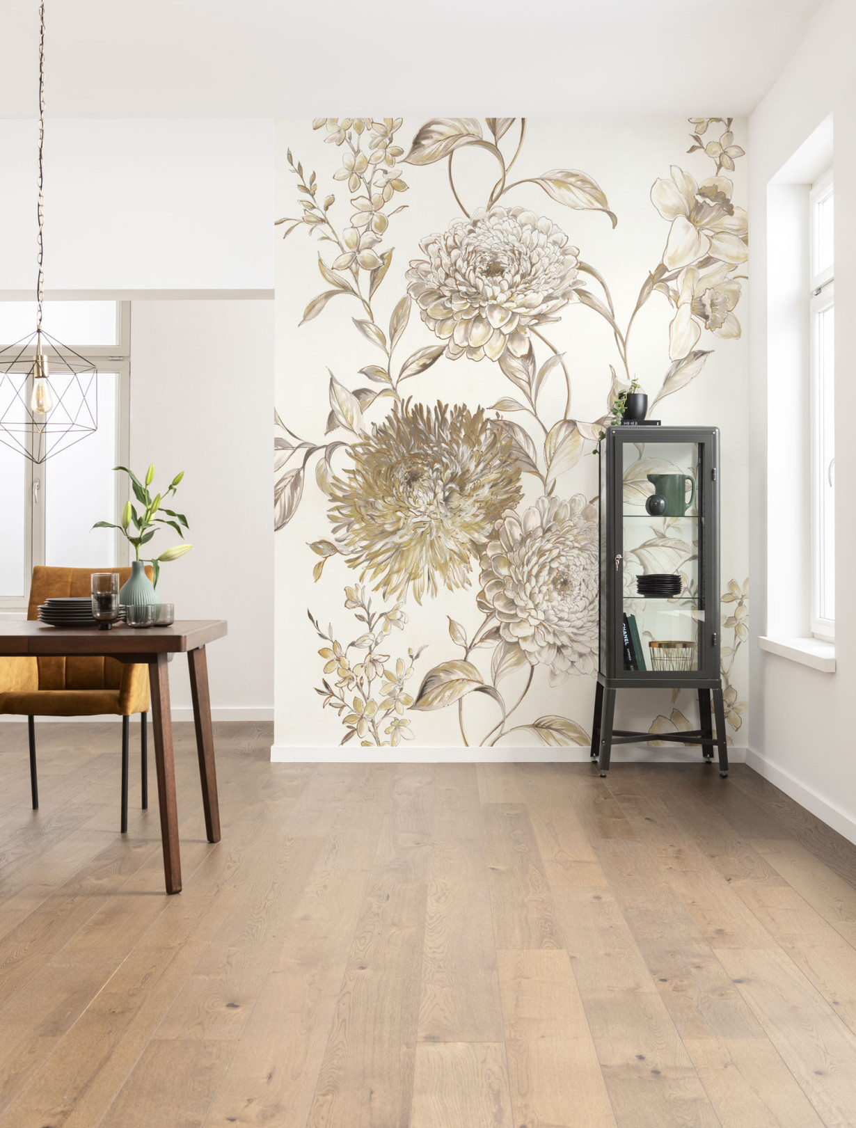 Фототапет "Vintage Chrysanthemum" 200 x 250