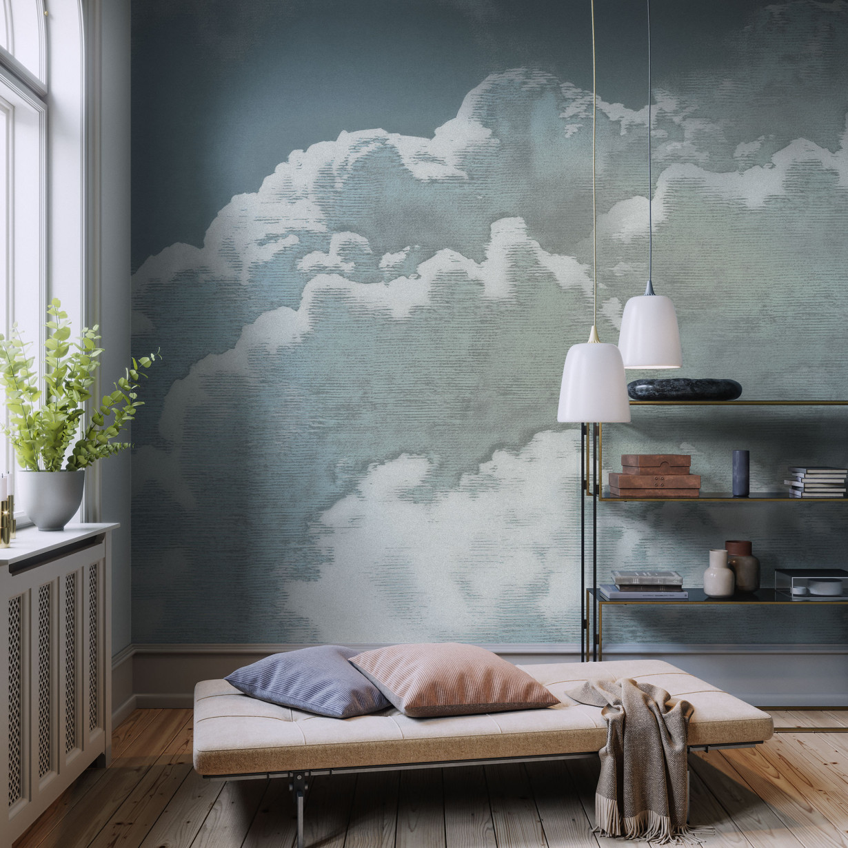 Фототапет "Vintage Clouds" 250x250