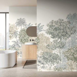 Фототапет "Painted Palms" 300 x 250