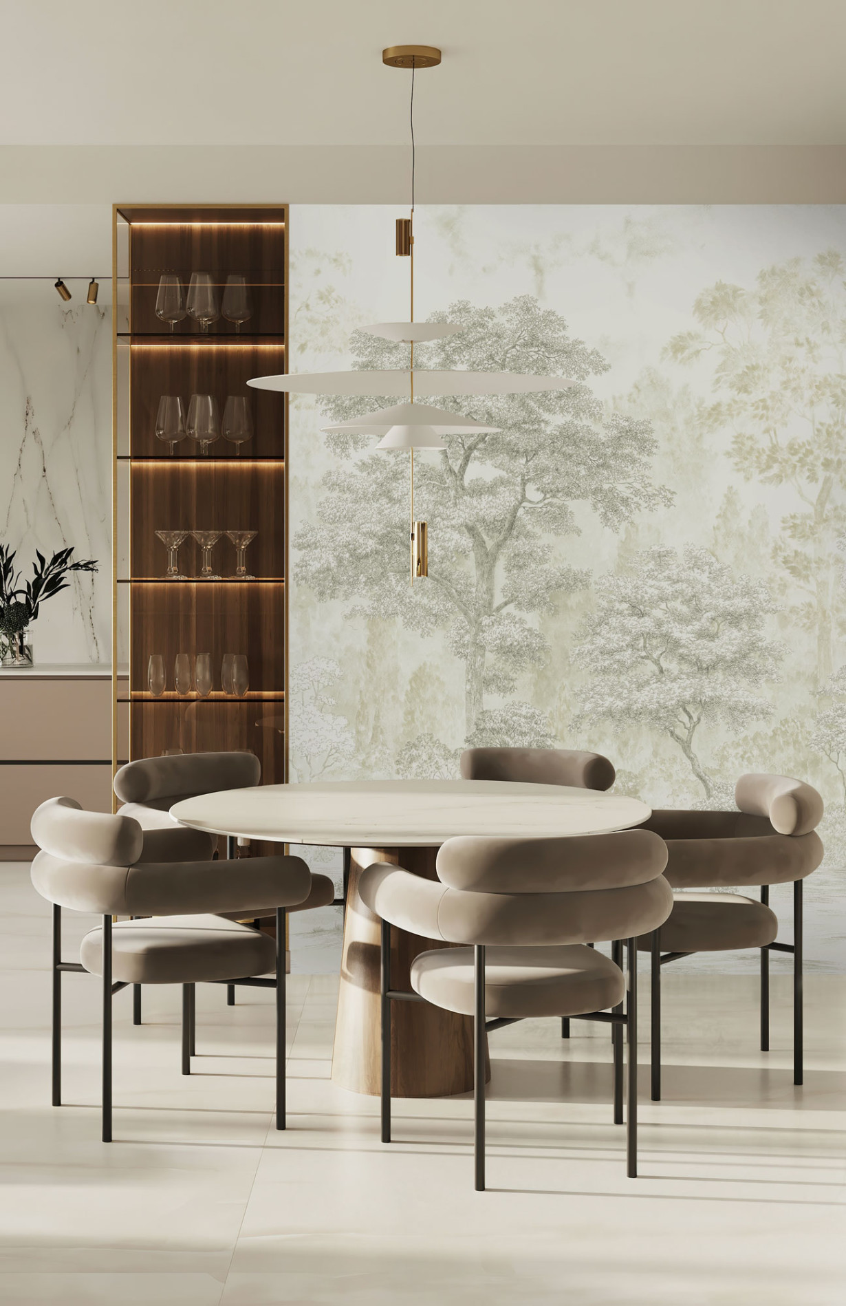 Фототапет "Noble Trees" 200x250 - Image 3