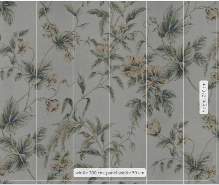 Фототапет „Peachy Flora“ 300 x 250 - Image 6