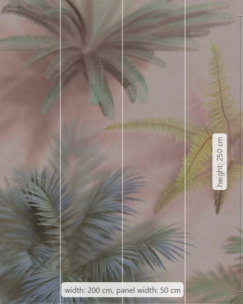 Фототапет "Vague Botany" 200 x 250 - Image 6