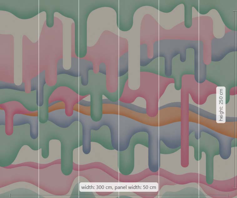 Фототапет "Melt" 300 x 250 - Image 8