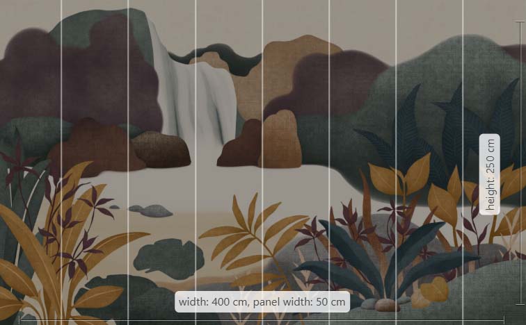 Фототапет "Natura Fluens" 400x250 - Image 5