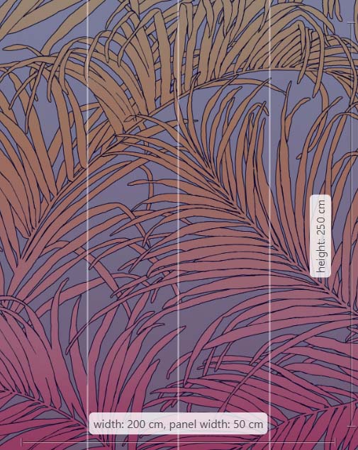 Фототапет "Palm Foglie" 200 x 250 - Image 7