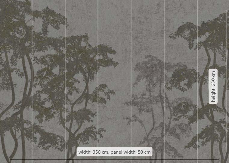 Фототапет "Dancing Trees" 350 x 250 - Image 6